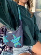 Star patchwork purse