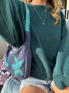 Star patchwork purse