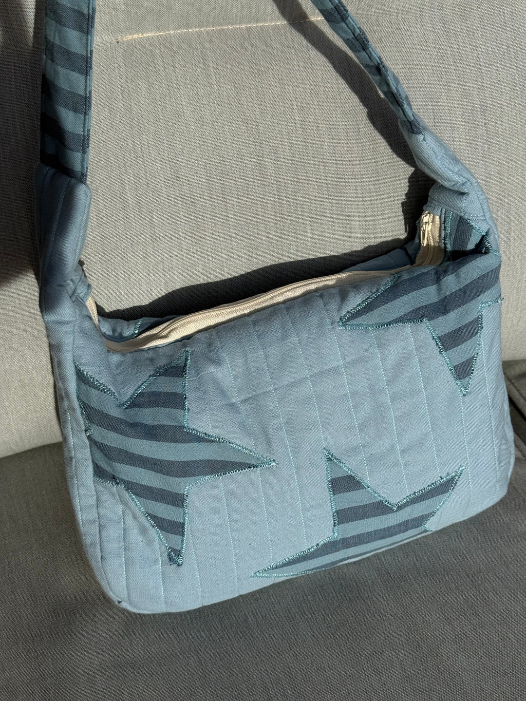 Star patchwork purse