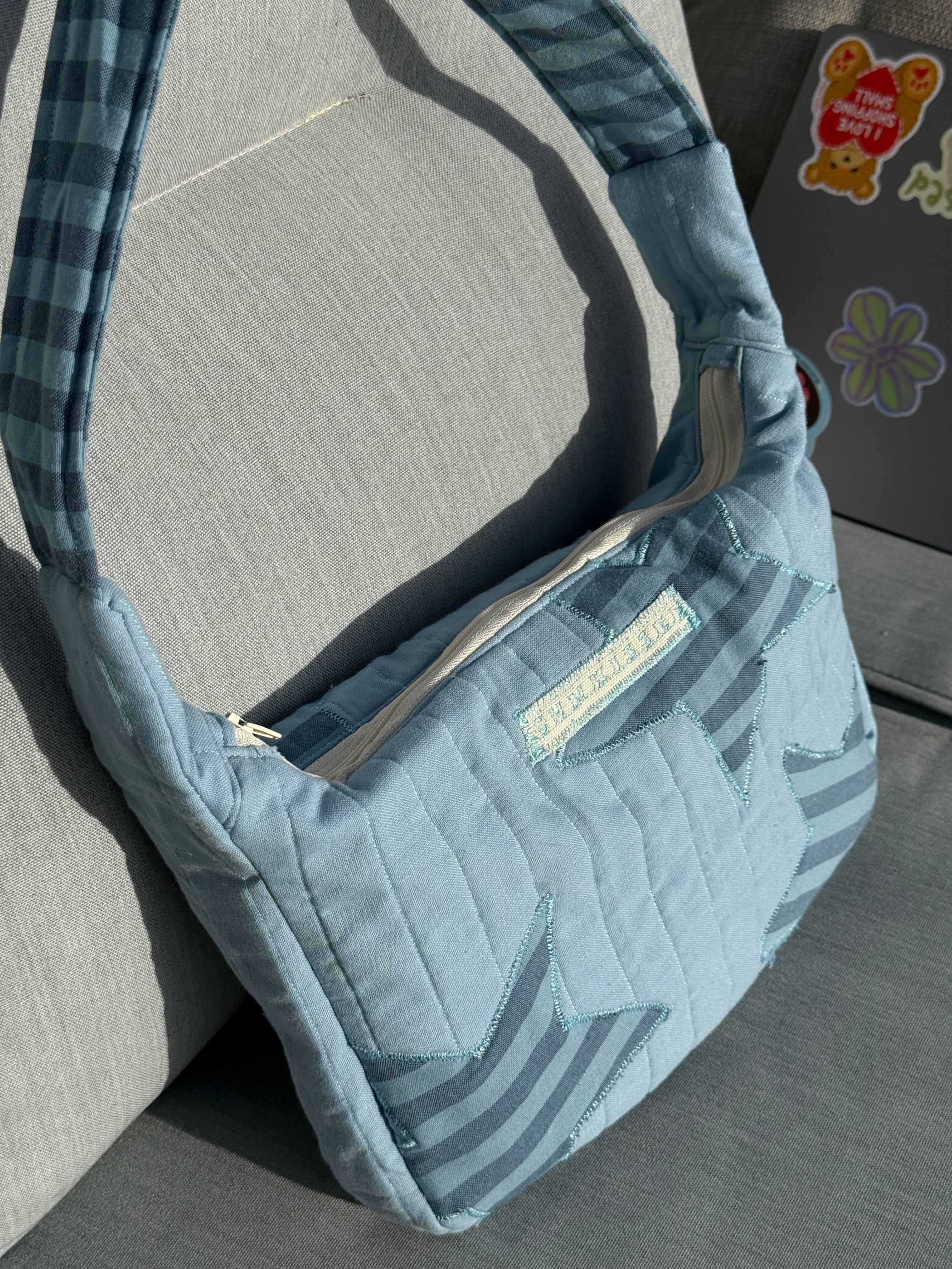 Star patchwork purse