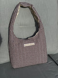 Gingham mini purse